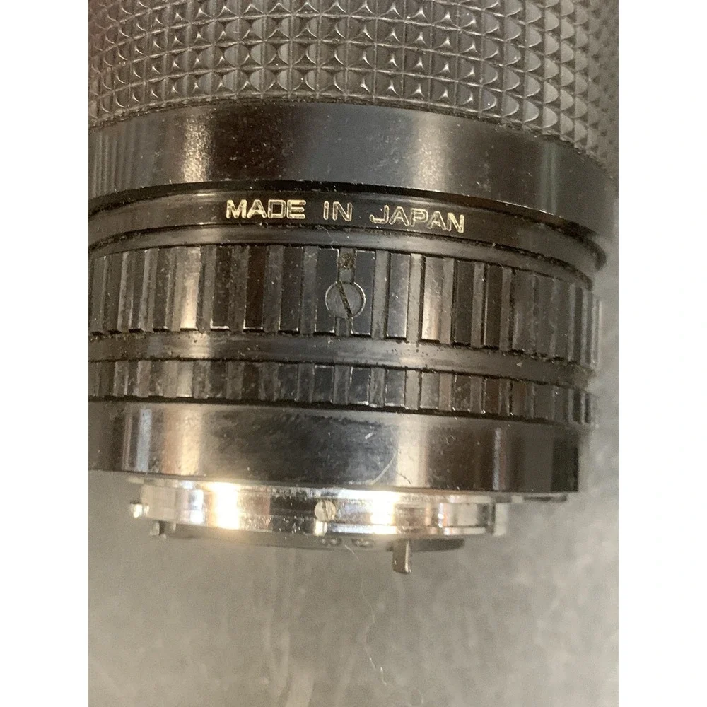Sakar Macro Auto Focus Zoom 28-80mm 1:3.5-4.5 Lens + Kalimar UV Filter -Untested